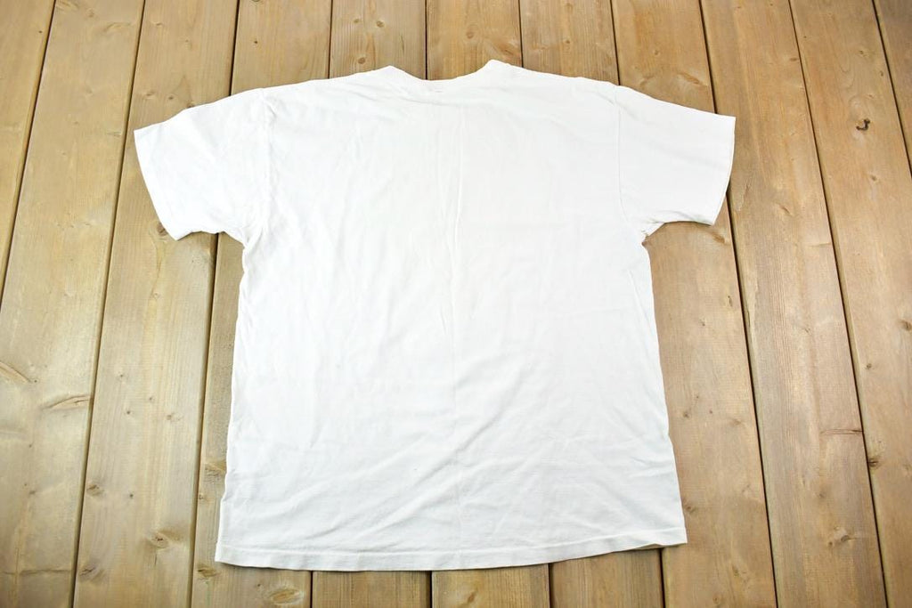 Vintage 1990s Will Trade Kids For Food Souvenir Funny Single Stitch Graphic Print T-Shirt Made In USA