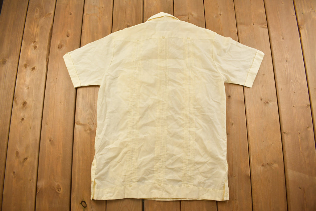 Vintage 1990s Romani Patterned Button Up Shirt