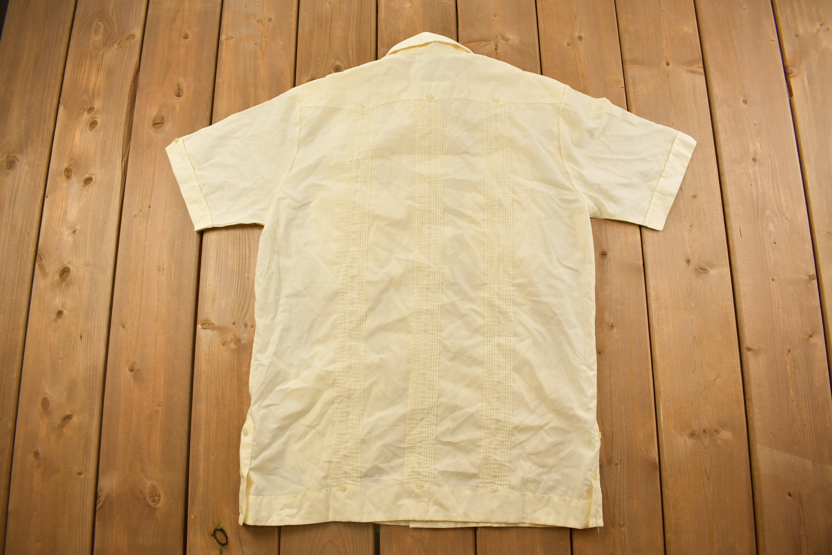 Vintage 1990s Romani Patterned Button Up Shirt