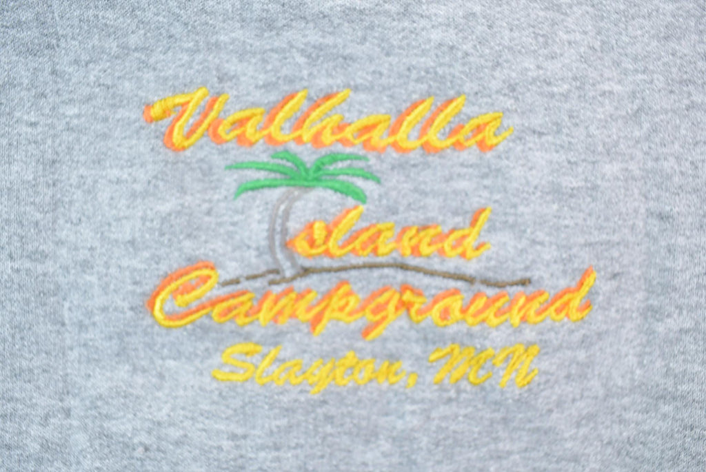 Vintage 1990s Valhalla Island Campground Crewneck Sweatshirt