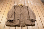 Vintage 1990s Carhartt Diomond Quilt Lined Chore Coat