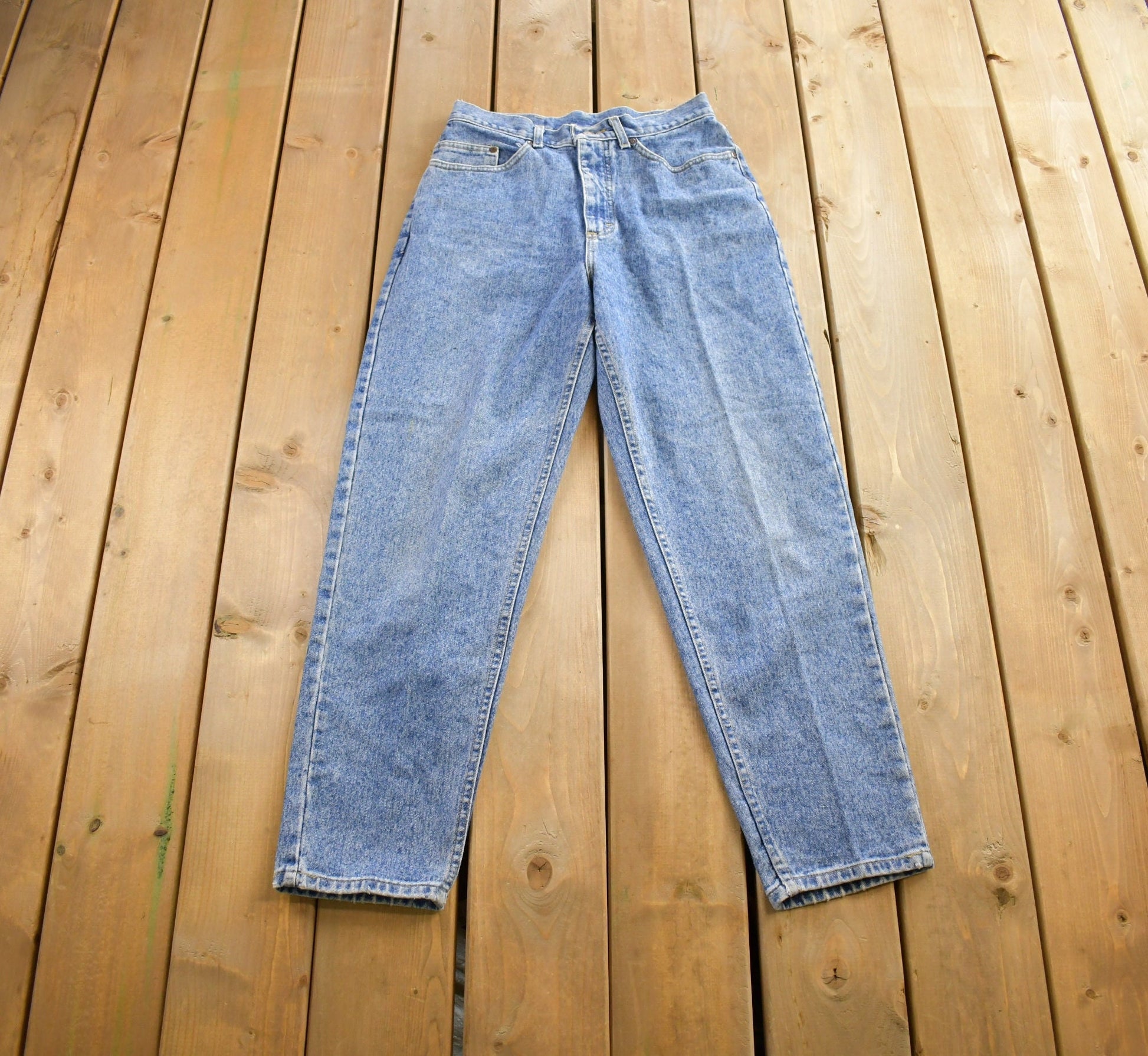 Vintage 1980s Lee Denim Jeans Made In USA Size 28x28