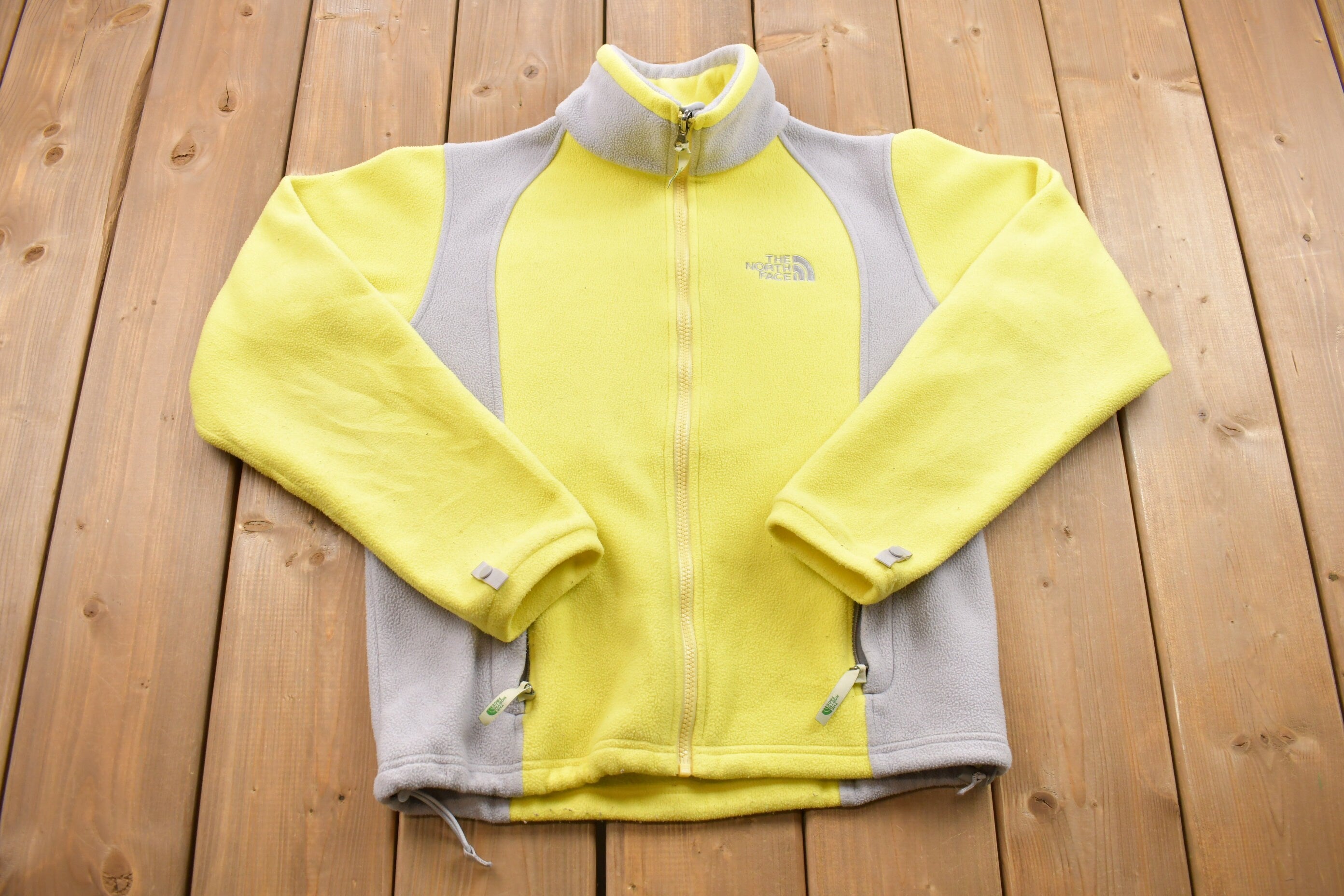 Vintage 1990s North Face Fleece Zip Up Sweater