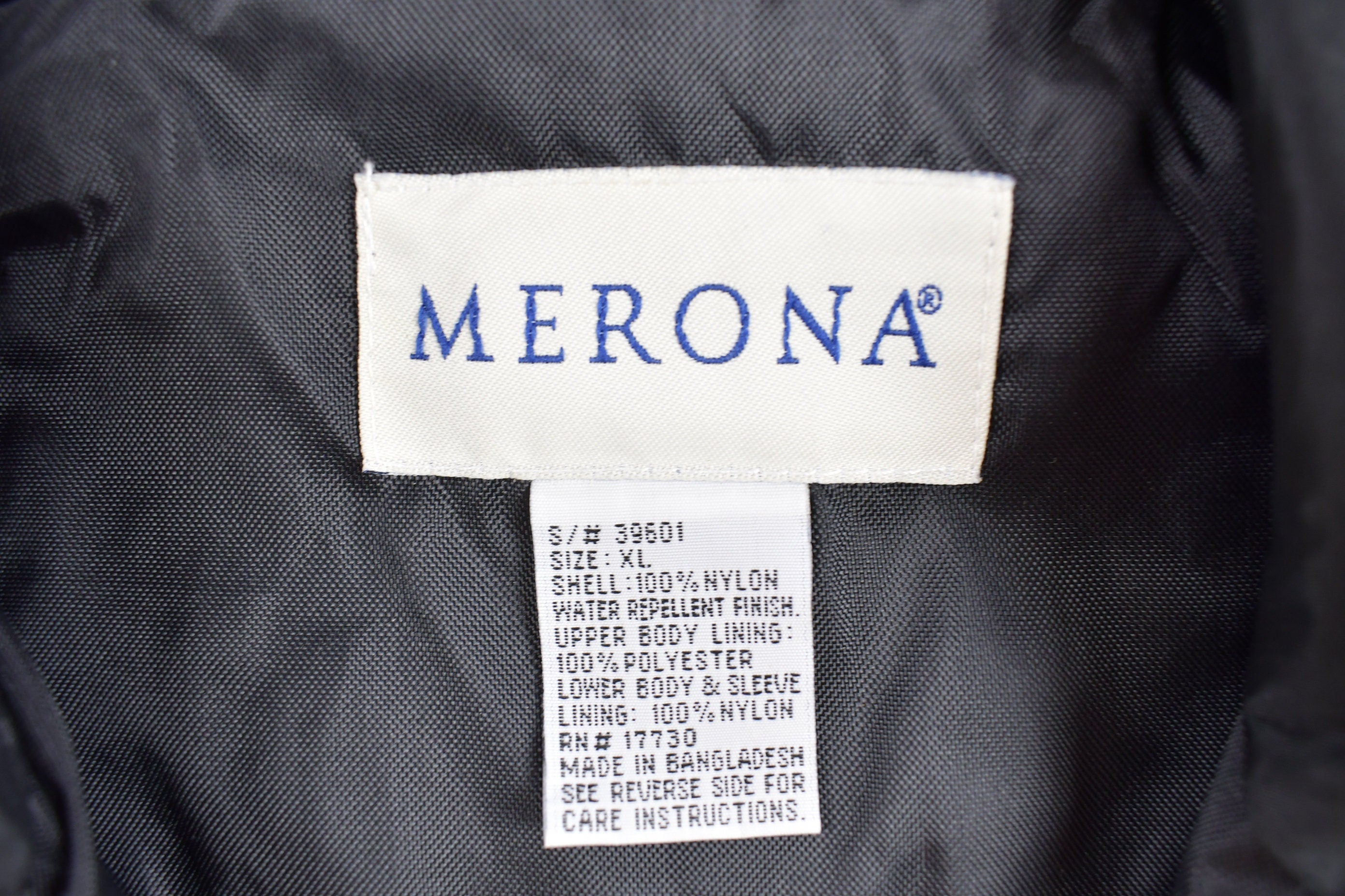 Vintage 1990s Merona Windbreaker Jacket