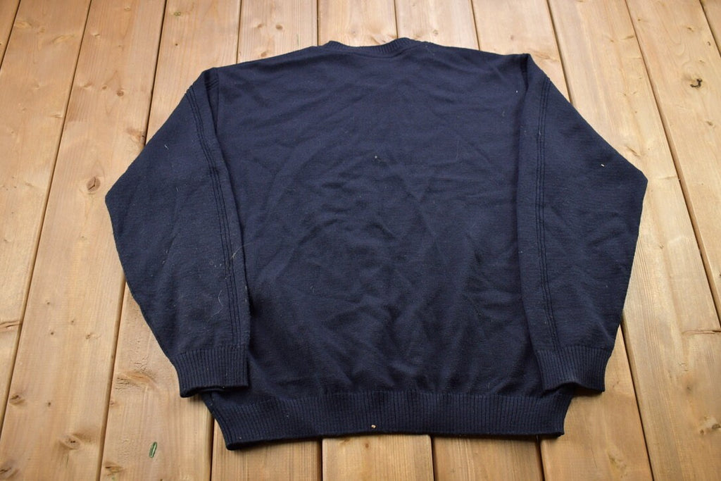 Vintage 1990s Tosani Knitted Crewneck Sweater