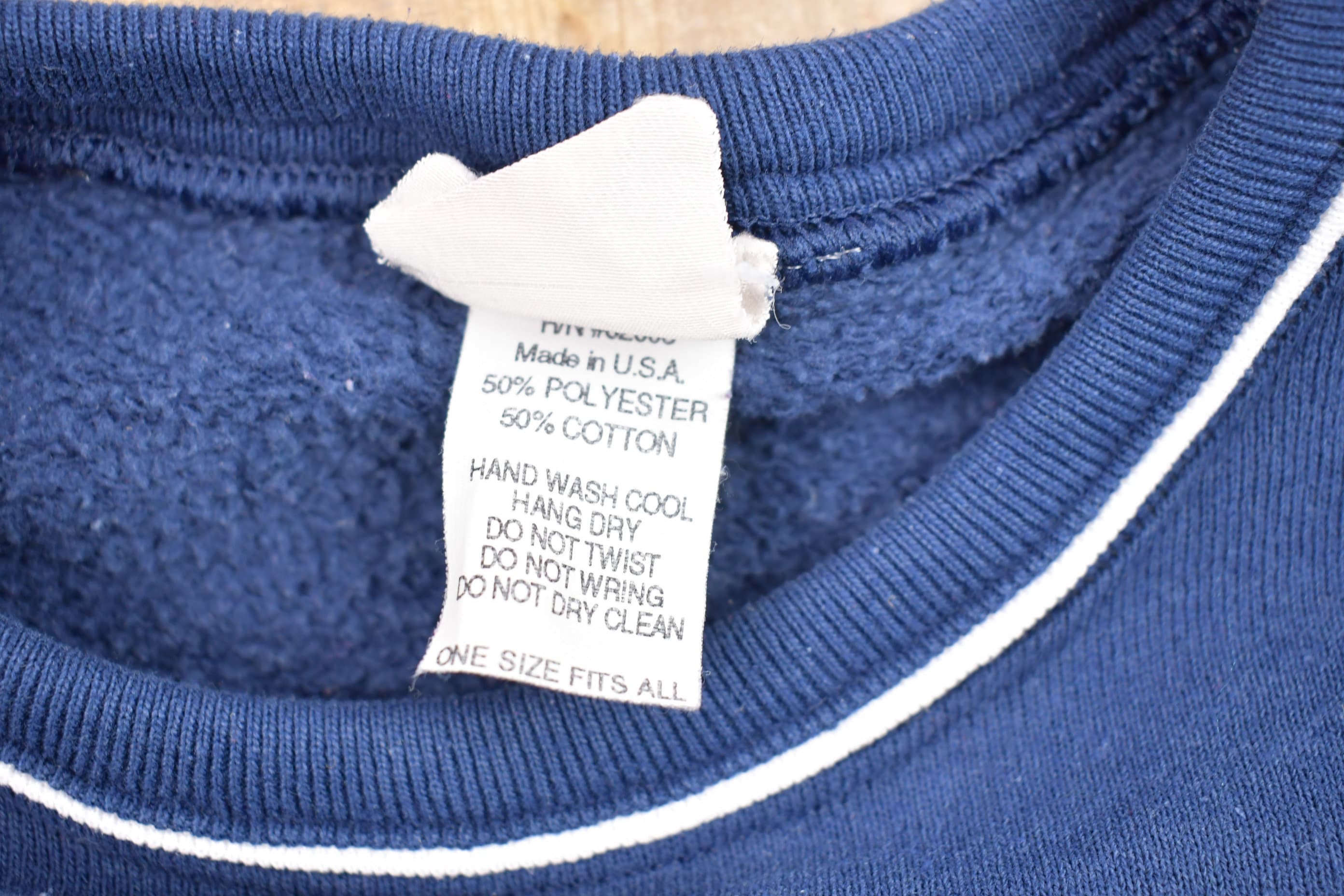 Vintage 1990s Cute American Flag Crewneck