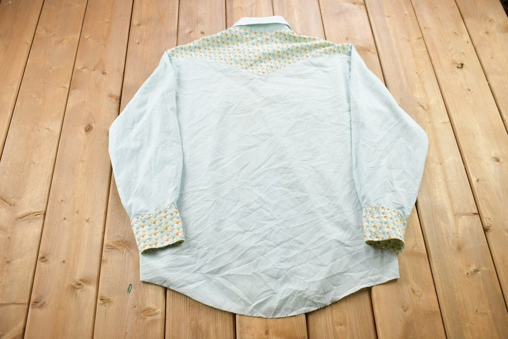 Vintage 1990s Champion Westerns Button Up Cowboy Shirt