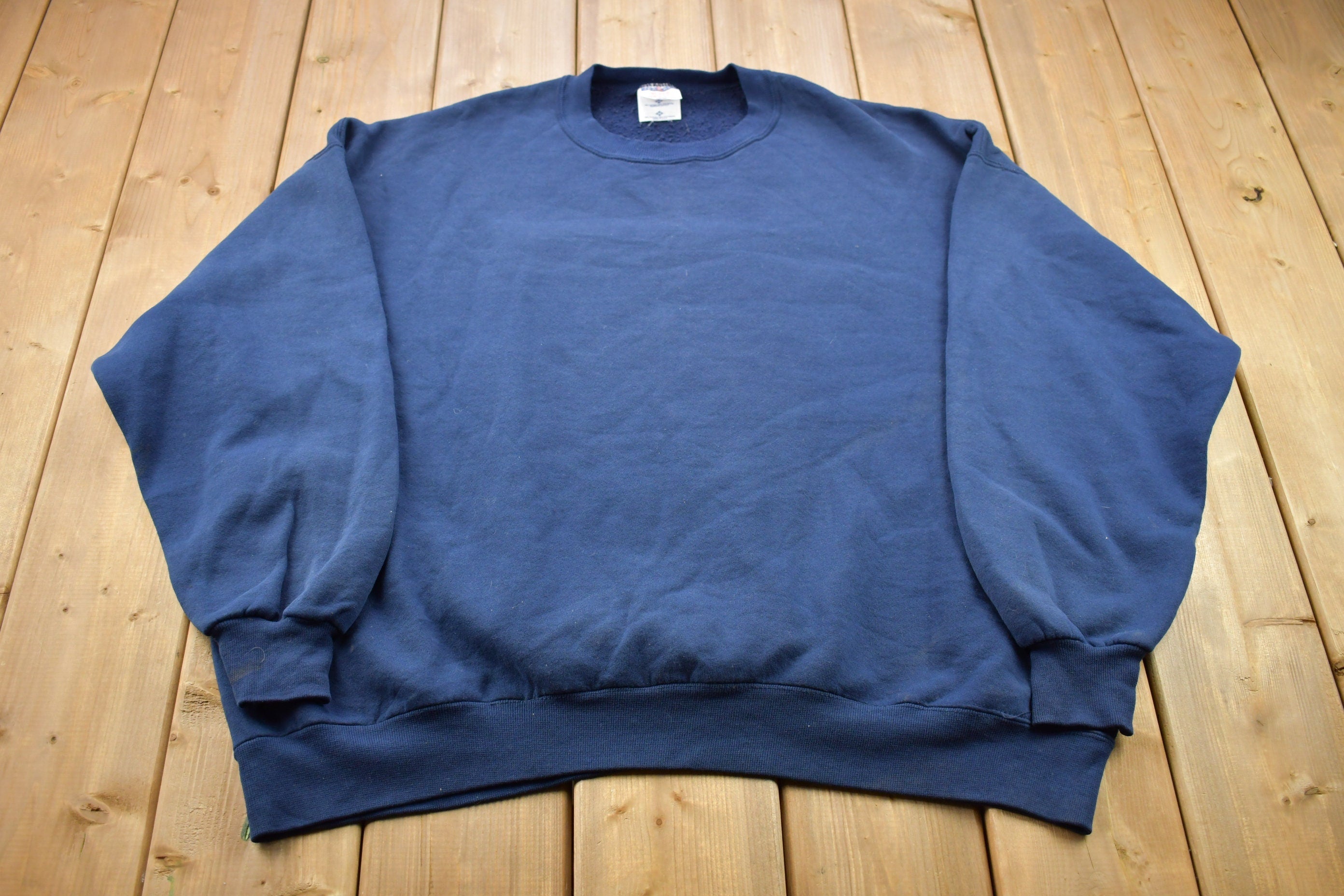 Vintage 1990s Jerzees Super Sweats Blank Crewneck Sweatshirt