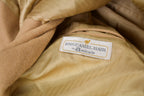 Vintage 1980s Amicale 100% Camel Hair Wool Overcoat