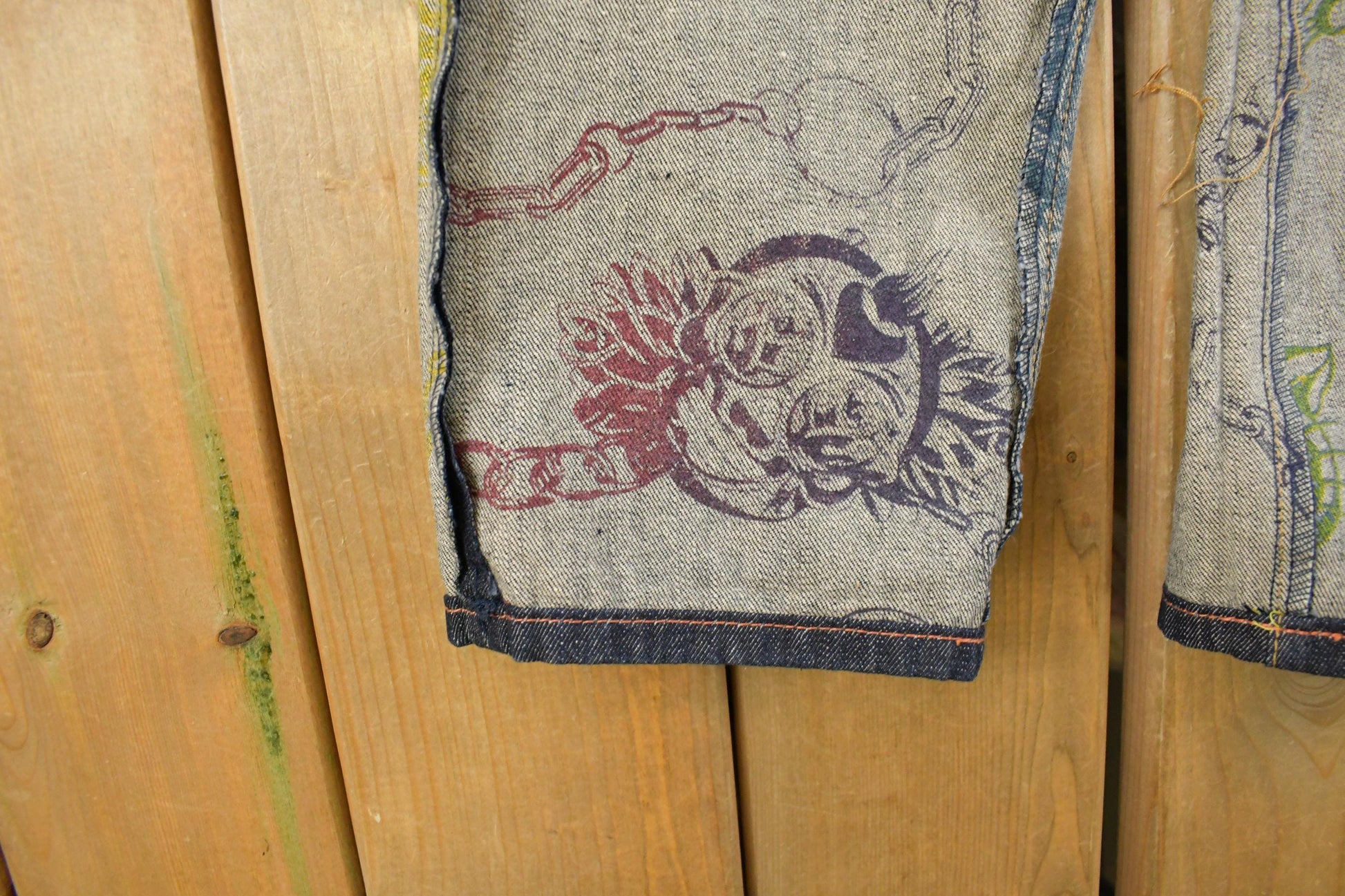 Vintage Y2K Christian Audigier Ed Hardy Denim Jeans Men's 31 x 31