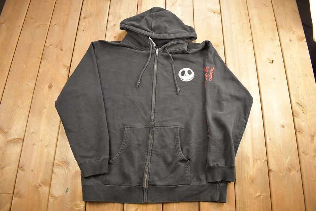Vintage 1990s The Nightmare Before Christmas Disney Zip Up Hoodie