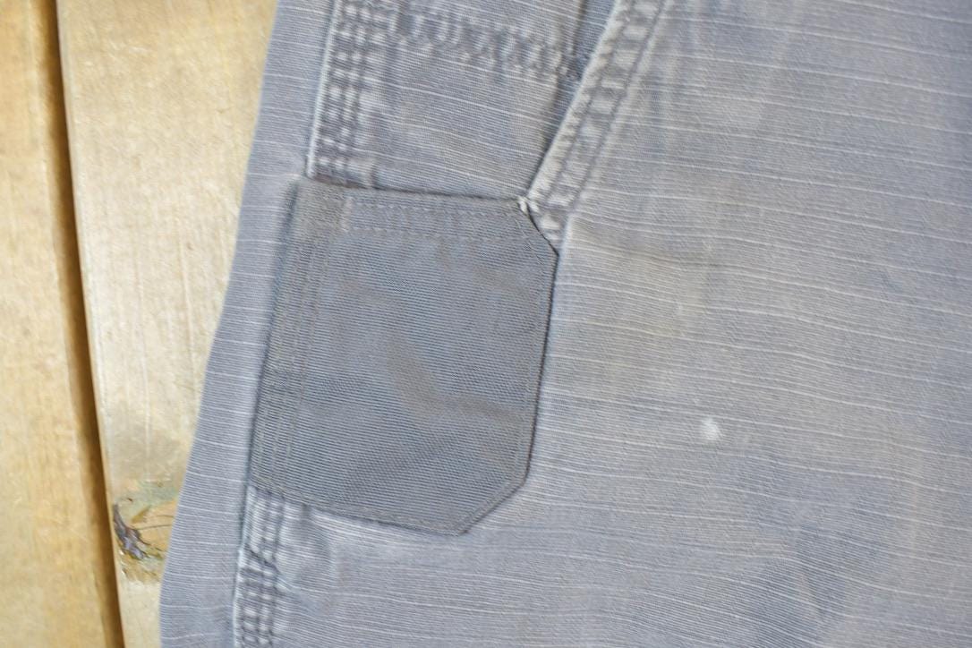 Vintage Y2K Carhartt Grey Work Pants Size 36 x 32