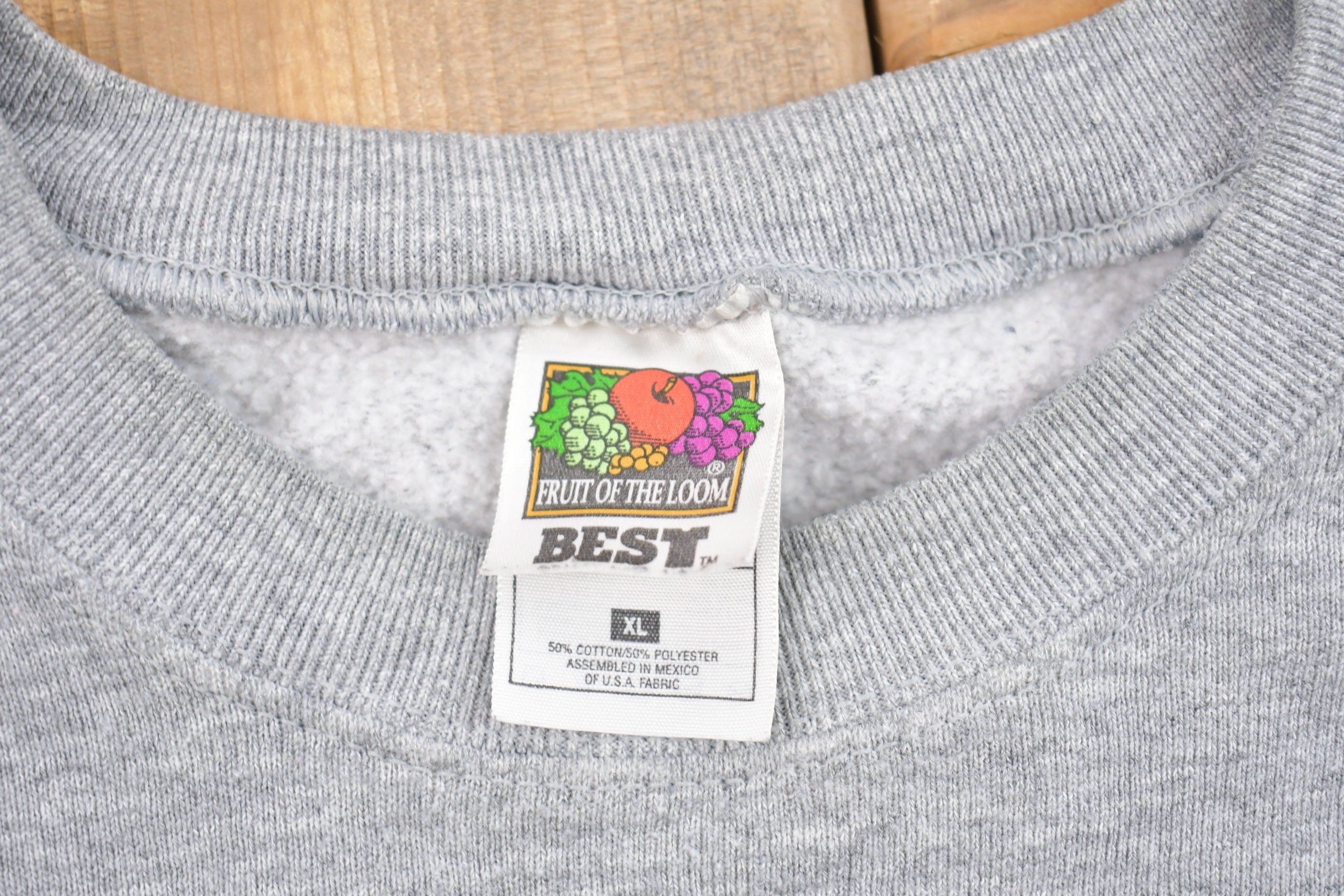 Vintage 1990s Deer Animal Crewneck Sweatshirt