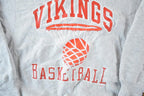 Vintage 1990s Vikings Basketball Lee Cross Grain Souvenir Crewneck Sweatshirt Made In USA