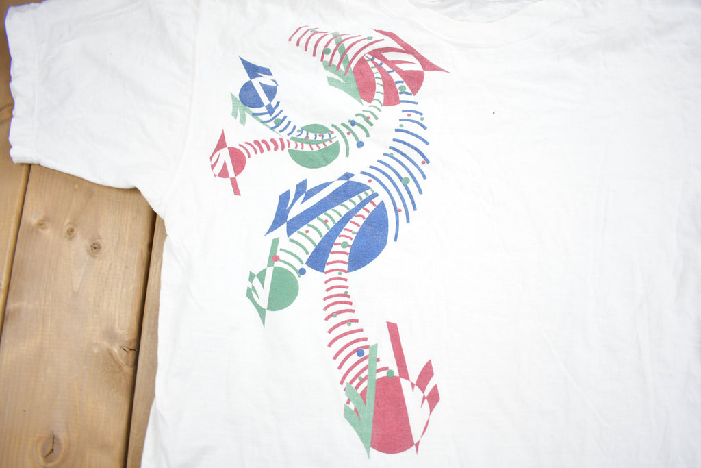 Vintage 1996 Racquet & Fitness Academy Club Championships Graphic T Shirt