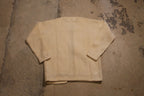 Vintage 1990s 100% Wool Hand Detailed Cable Knit Open Cardigan Sweater