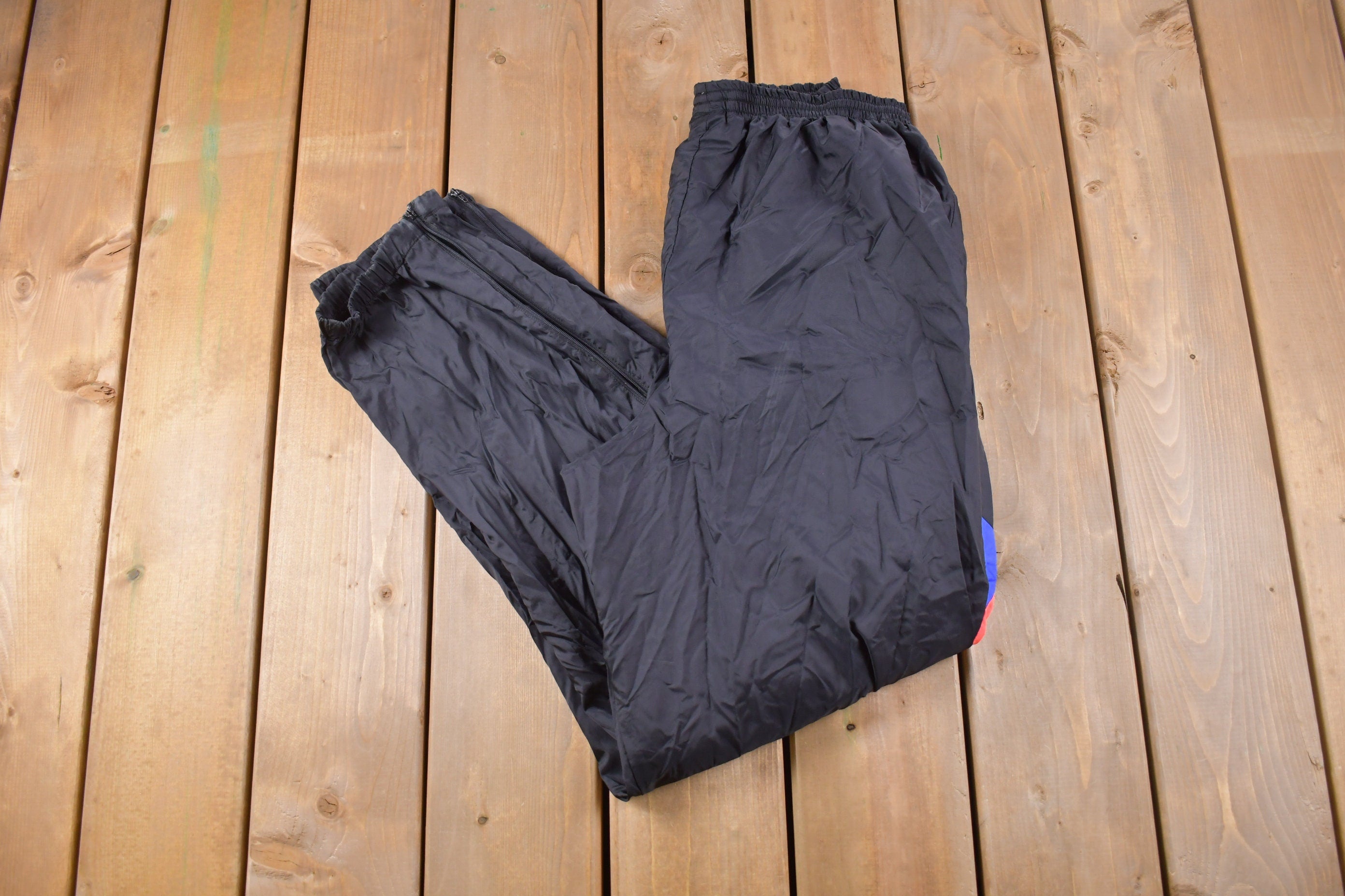 Vintage 1990s Nike Color-Block Windbreaker Track Pants Size XL
