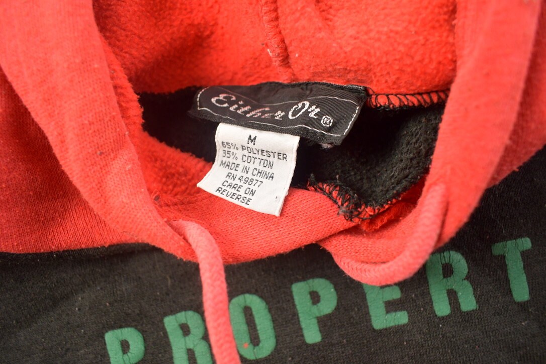 Vintage 1990s Team Baja Graphic Hoodie