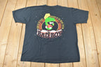 Vintage 1992 Marvin The Martian Bad Boy Looney Tunes Cartoon Graphic T-Shirt Made In USA Size XL