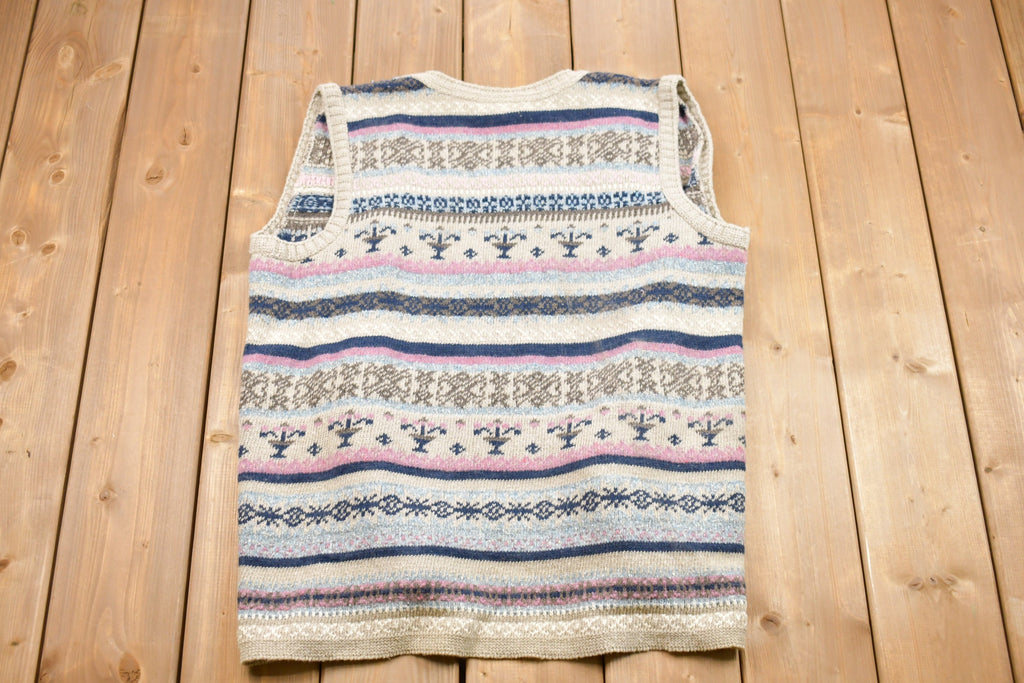 Vintage Knitted Sweater Vest