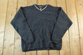 Vintage 1990s Eddie Bauer Knit Abstract Pattern Crewneck Sweater Mens Large  90s Crewneck  Preppy Knits  Wool Blend  Cotton Blend