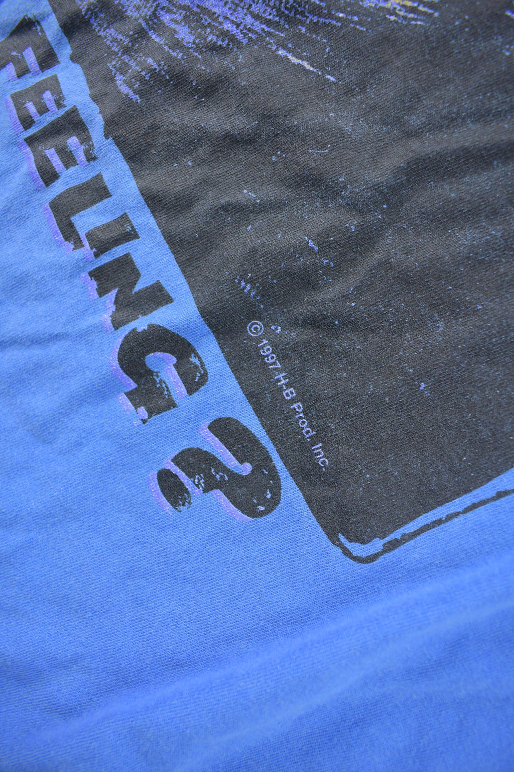Vintage 1997 Know The Feeling? Surfing Dog Graphic T Shirt Made In Australia