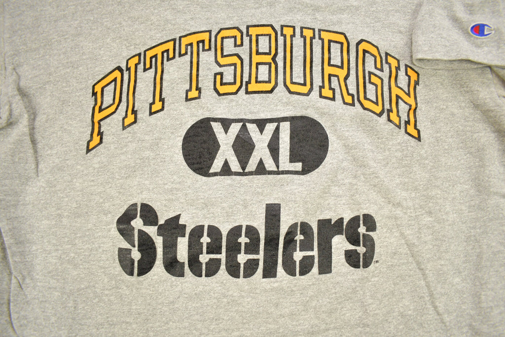 Vintage 1990S Pittsburgh Steelers NFL Champion Graphic T-Shirt
