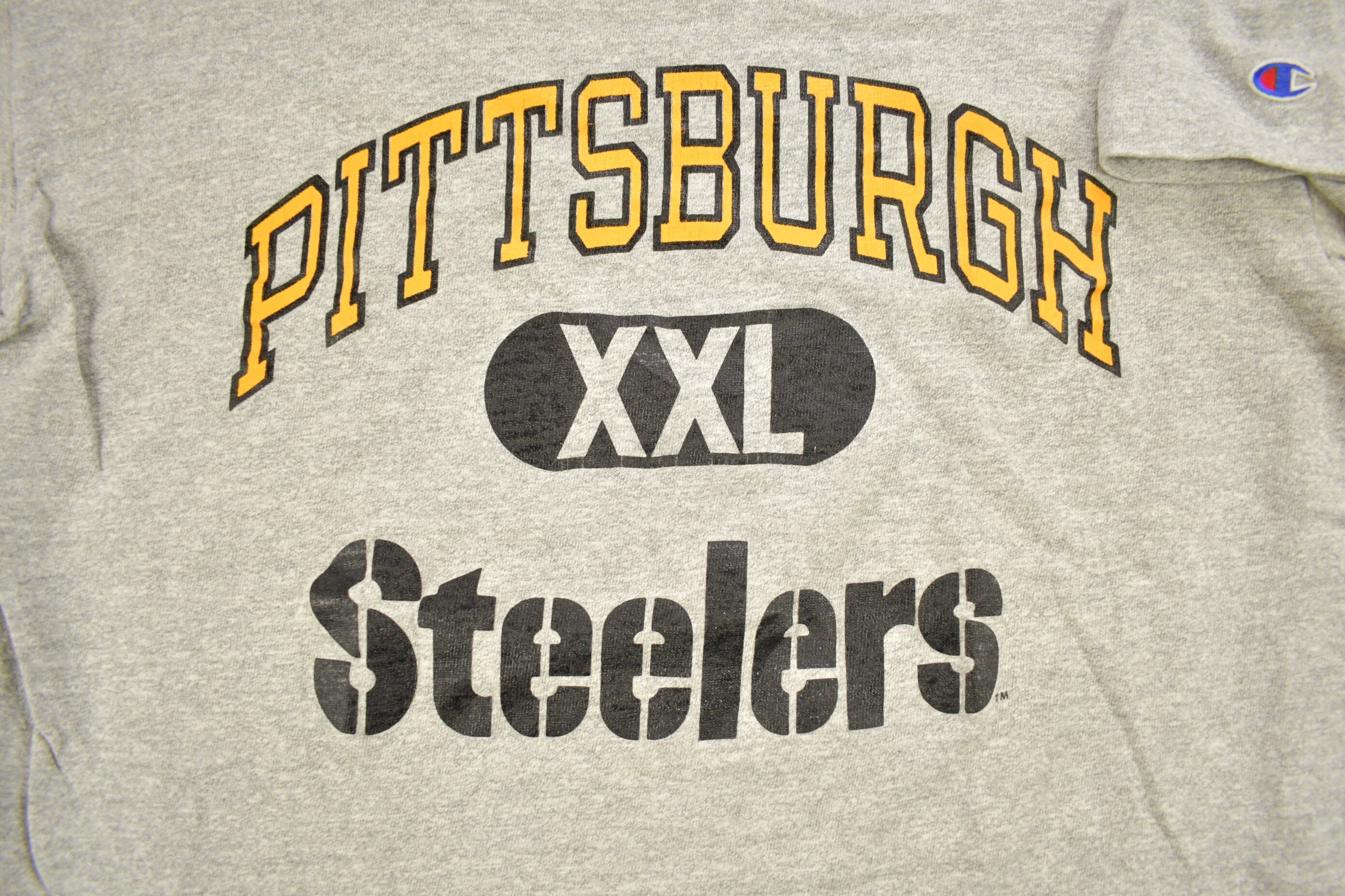 Vintage 1990S Pittsburgh Steelers NFL Champion Graphic T-Shirt