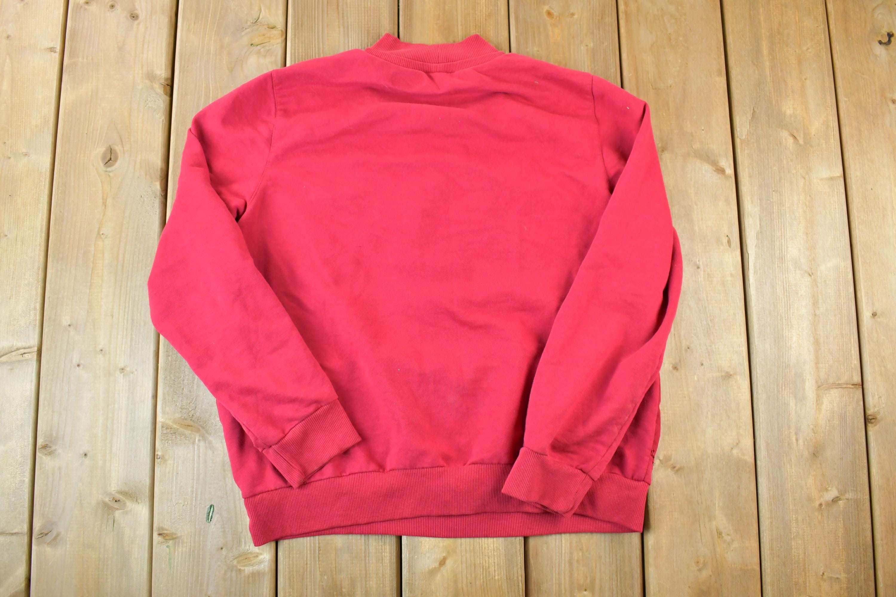 Vintage 1990s Alfred Dunner Bird And Flowers Outdoorsman Crewneck Sweatshirt