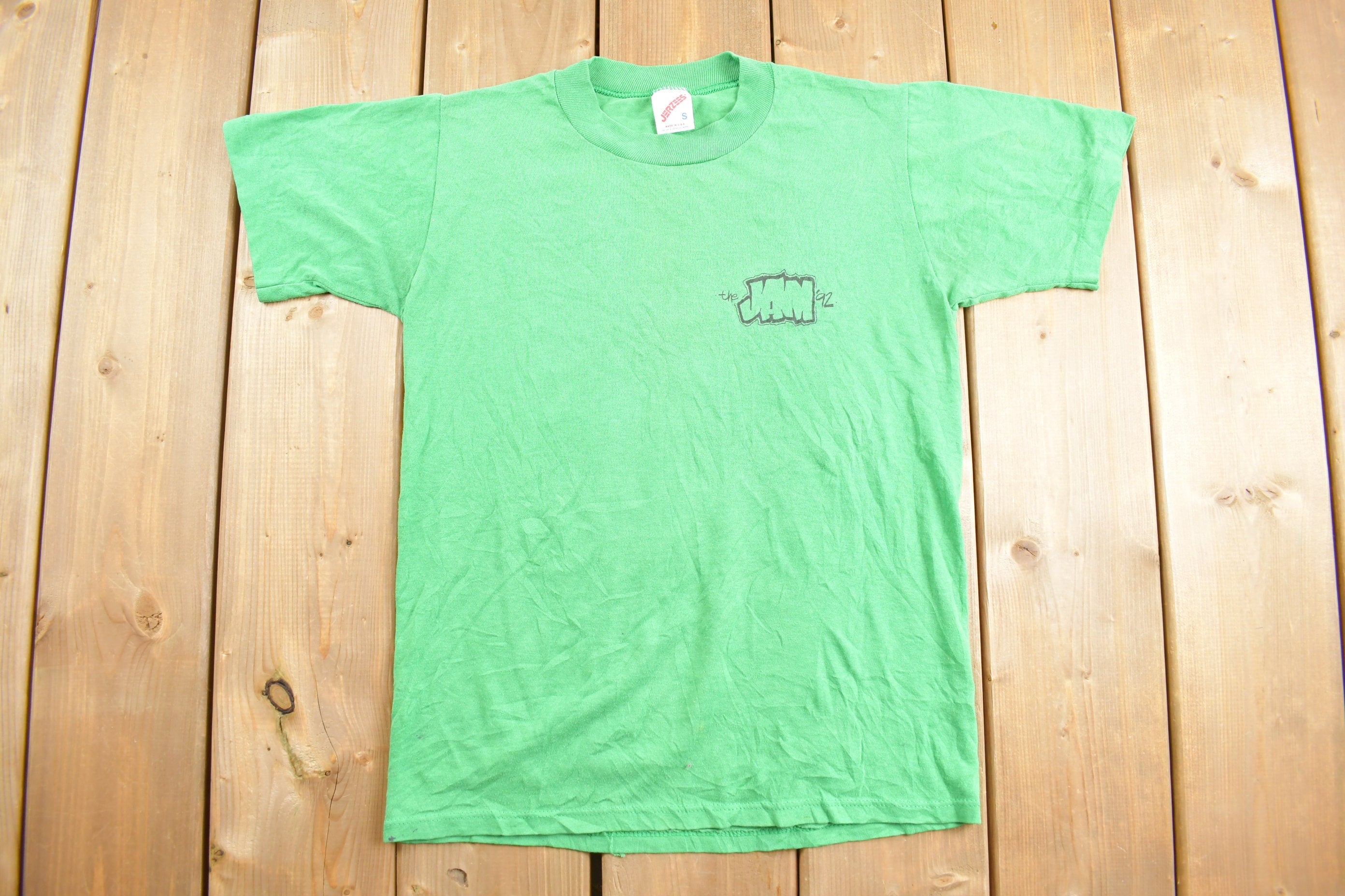 Vintage 1992 The Jam Jamaica Graphic T Shirt