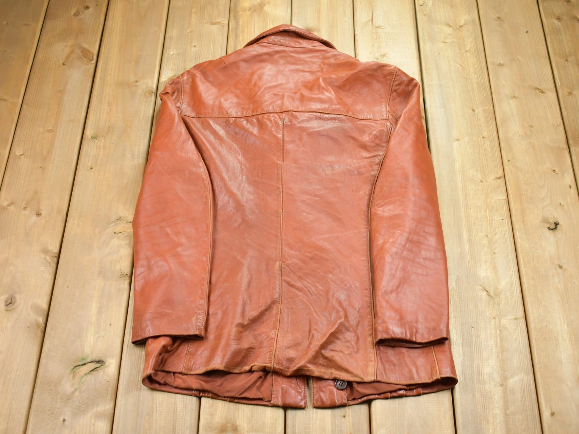 Vintage 1970s Siegfried Of Barcelona Leather Jacket