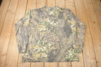 Vintage 1990s Mossy Oak Long Sleeve Camo T-Shirt