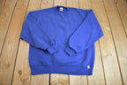 Vintage 1990s Russel Blank Crewneck Sweatshirt Made In USA - Large
