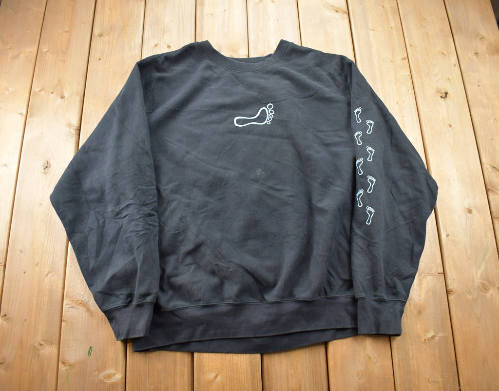 Vintage 1990s The Barefoot Charity Walk Crewneck Sweatshirt