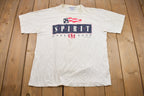Vintage 19993 Spirit Cheerleader USA Graphic T-Shirt