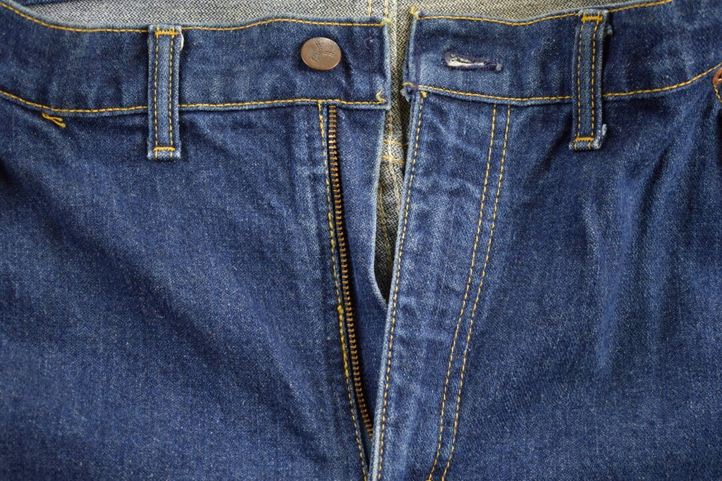 Vintage 1970s GWG Western Style Boot Jeans Size 34 x 38.5
