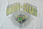 Vintage 1992 Minnesota North Stars NHL Logo 7 Graphic T-Shirt Single Stitch