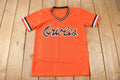 Vintage 1980s Baltimore Orioles MLB Baseball Jersey Style T-Shirt Made In USA