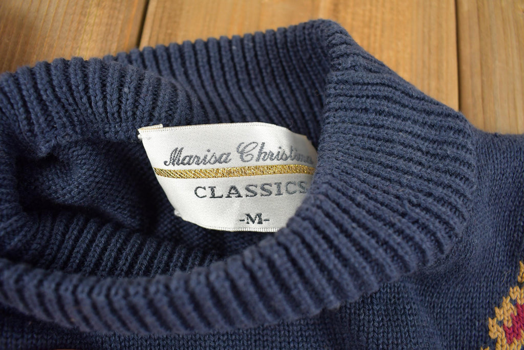 Vintage 1990s Knit Turtleneck Sweater
