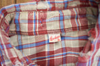 Vintage 1970s Buckeye Plaid Flannel Button Up Shirt