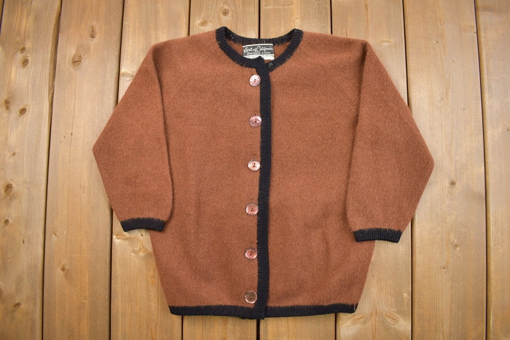Vintage 1970s Koret of California Knitted Cardigan Sweater