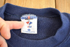 Vintage 1990s Cute Dolphins Sparkly Souvenir Crewneck Sweatshirt Women's L