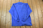 Vintage 1990s Tommy Jeans Quarter Zip Collared Crewneck Sweatshirt