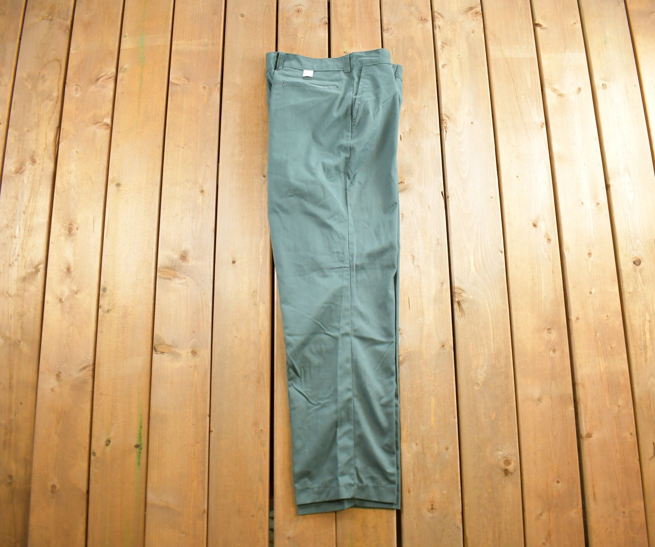 Vintage 1990s Green Dress Slacks