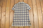 Vintage 1960s Pendleton Short Sleeve Shirt Dress