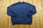 Vintage 90's Embroidered Cat Graphic Crewneck