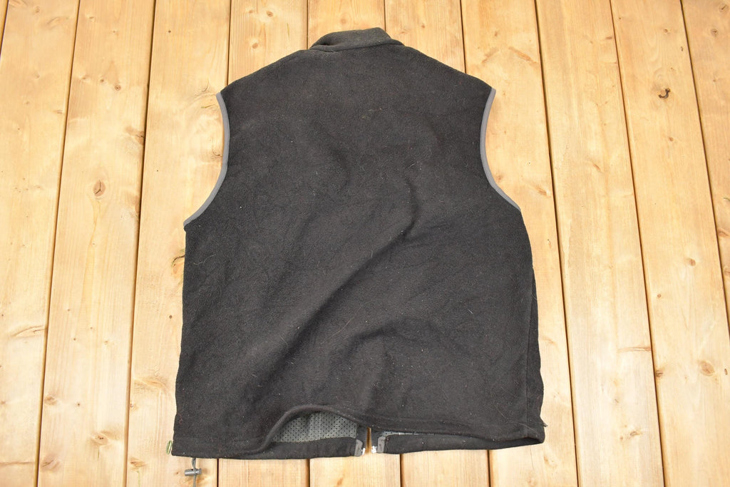 Vintage 1990s St John's Bay Fleece Outdoorsman Sweater Vest Men's L