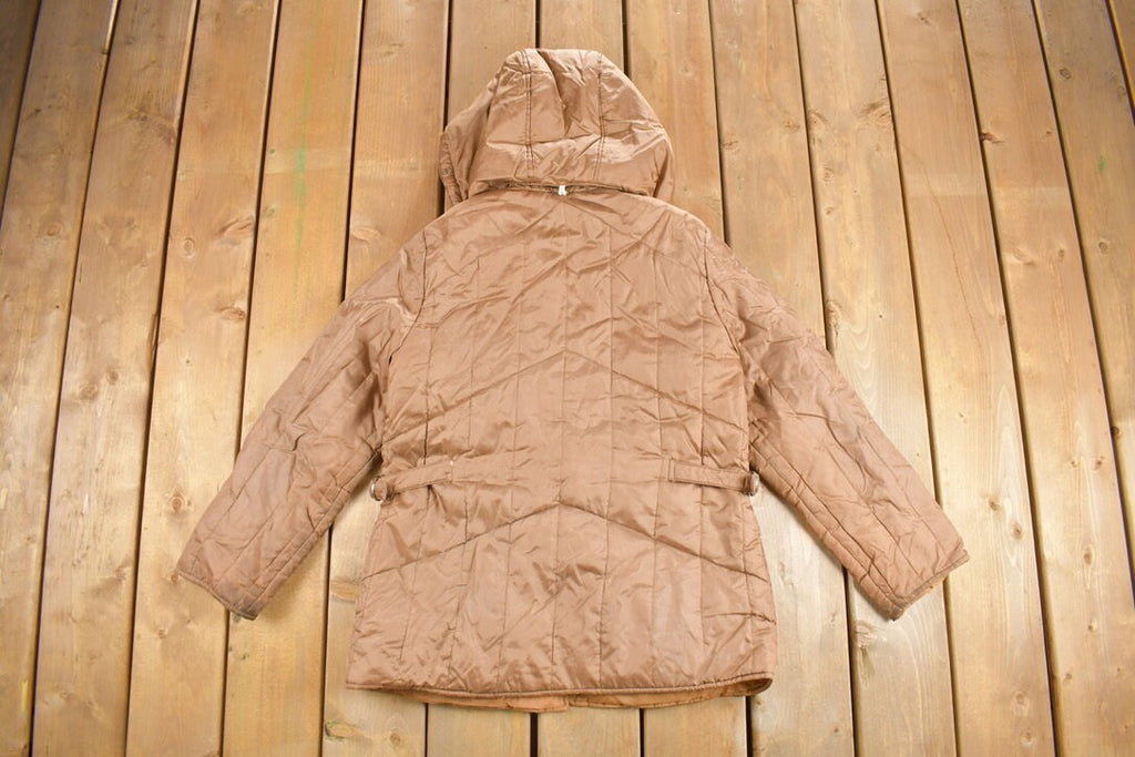 Vintage 1970s Sharpe Long Puffer Jacket