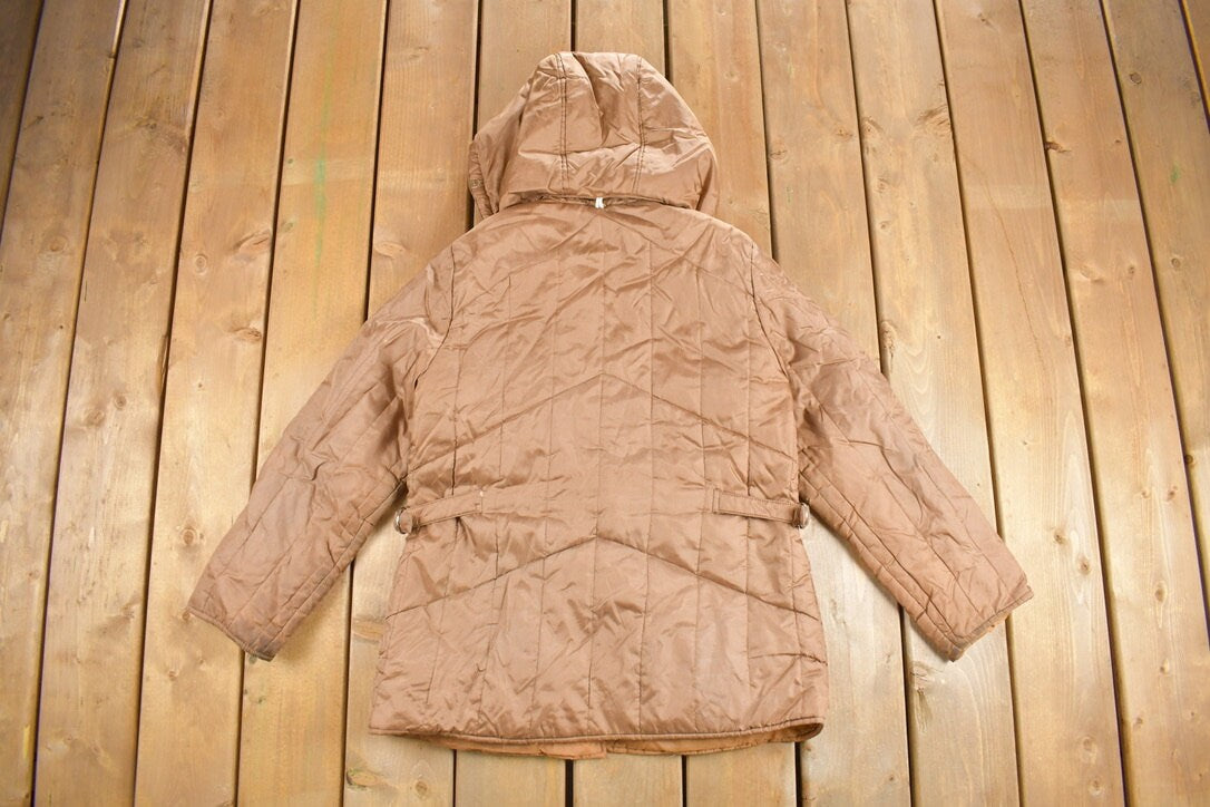 Vintage 1970s Sharpe Long Puffer Jacket