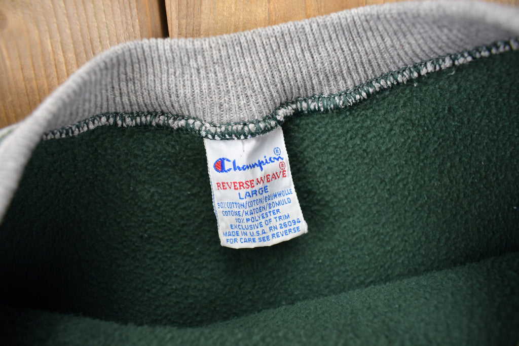 Vintage 1990s Champion Reverse Weave Small Logo Crewneck Sweatshirt